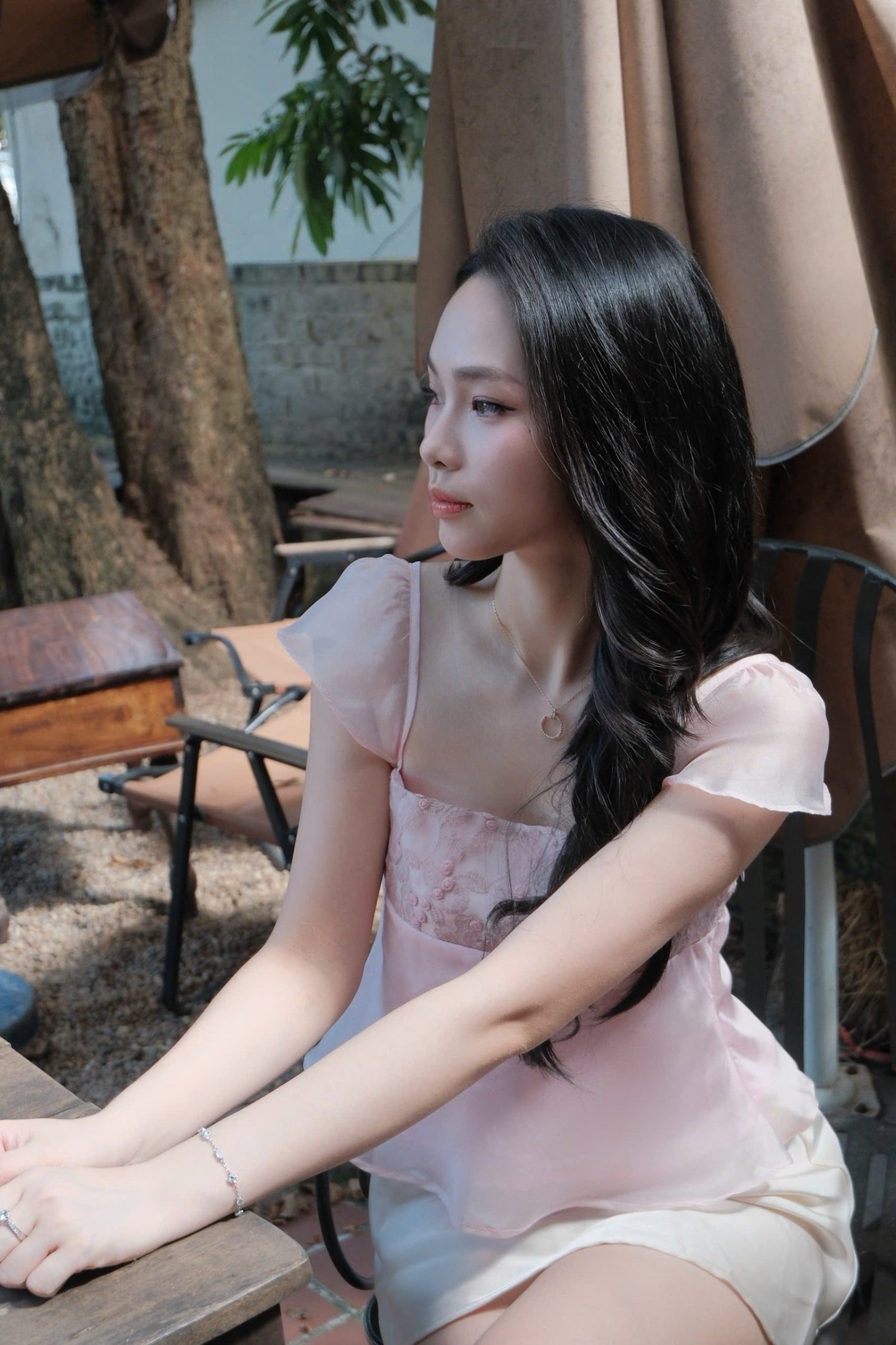 Áo Tơ hồng Lily