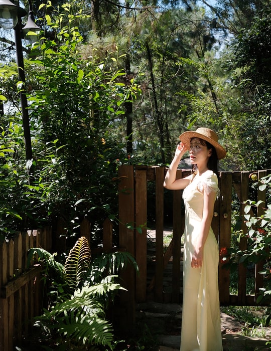 Váy lụa Fly Dress vàng gà