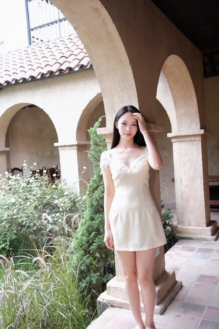 Váy Fly Dress vàng gà bản ngắn, ảnh 7