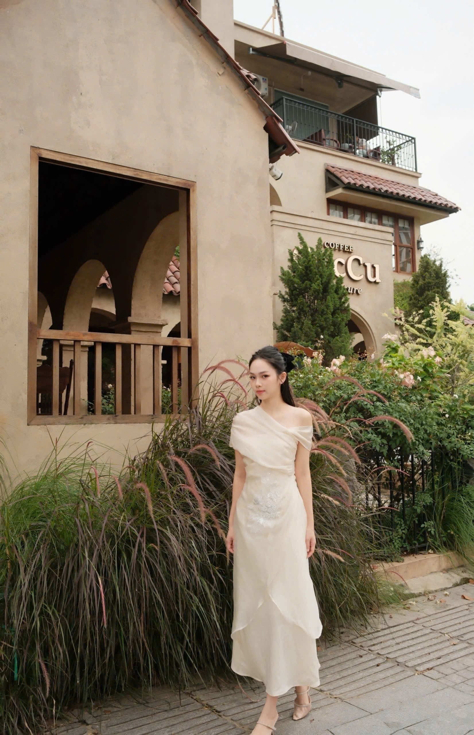 Váy Blome Dress tơ óng, ảnh 6