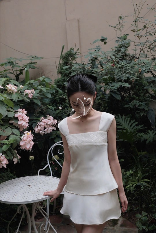Áo lunie lụa