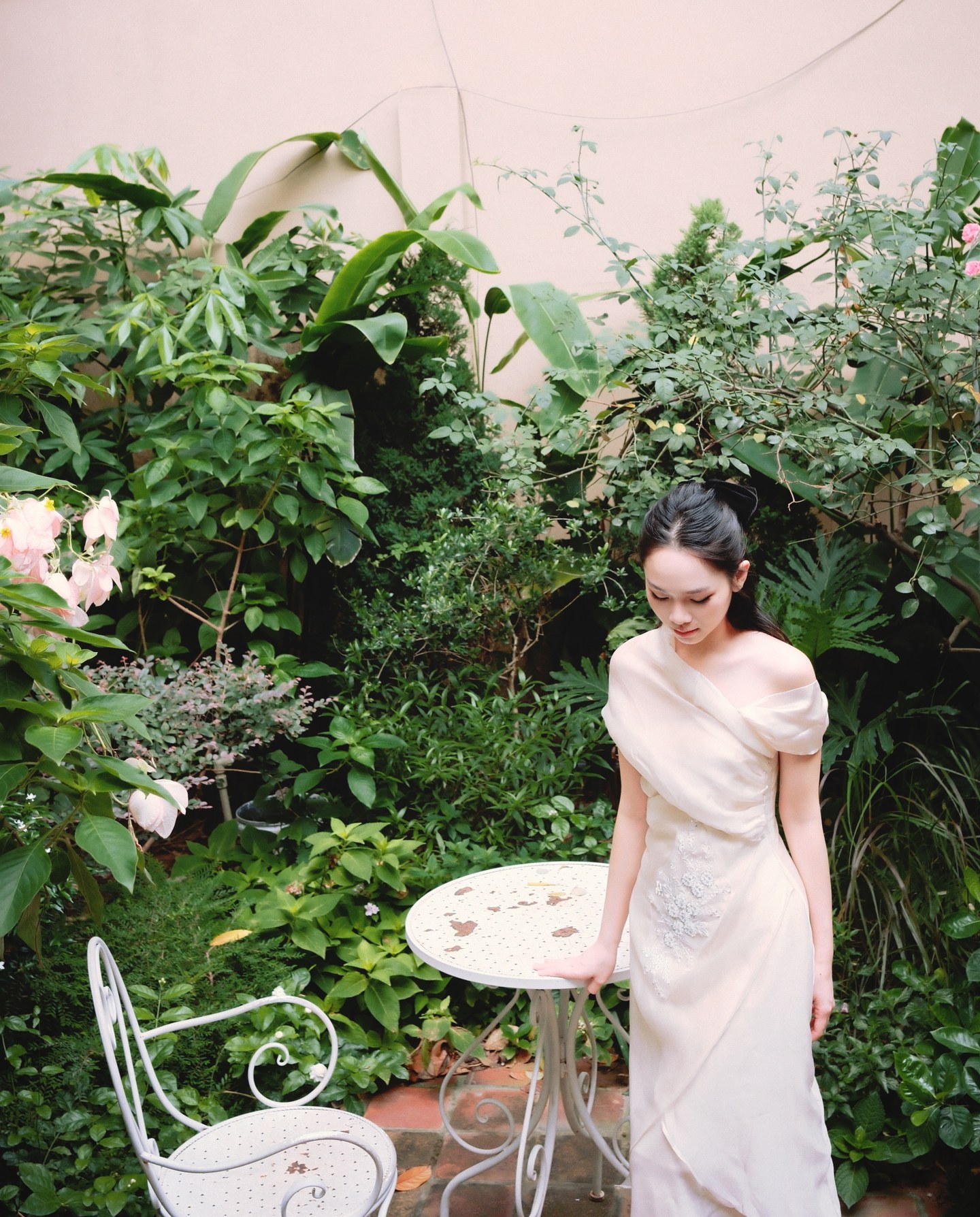 Váy Blome Dress tơ óng