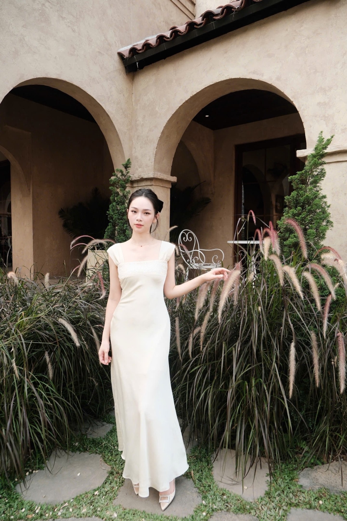 Váy lụa Lunie Dress