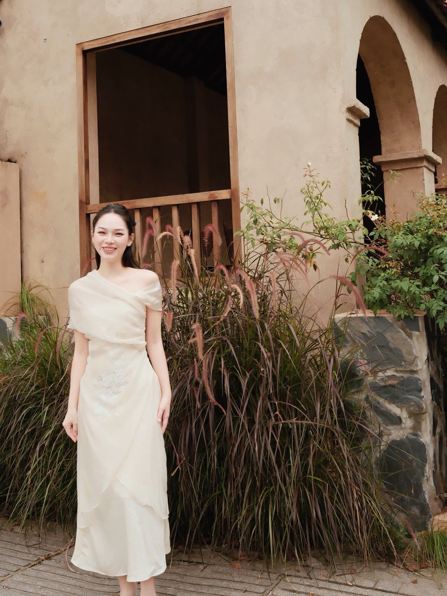 Váy Blome Dress tơ óng, ảnh 3