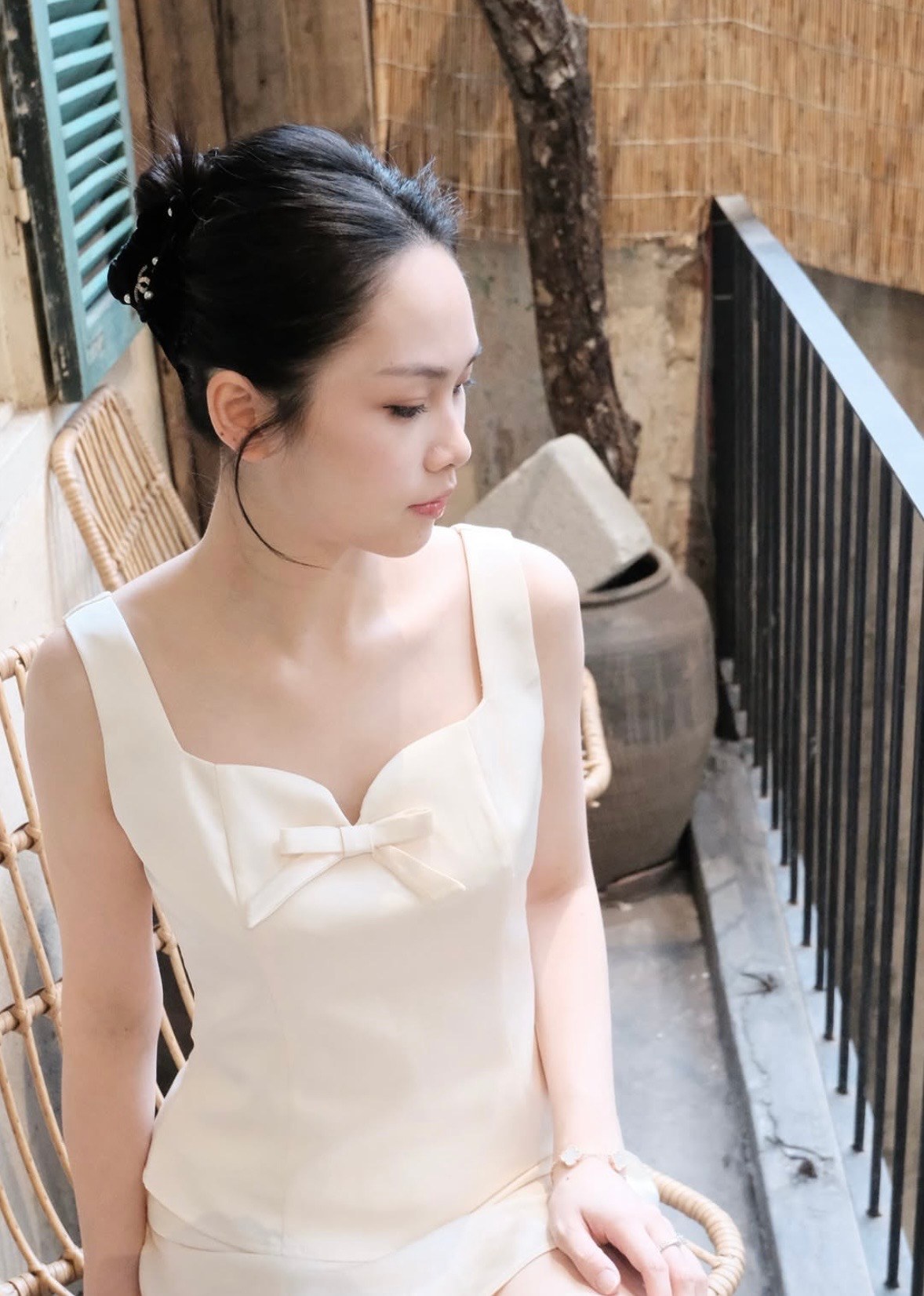 Áo nơ lụa, ảnh 2
